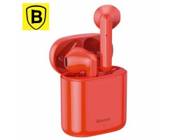 Fülhallgató bluetooth sztereó Baseus W09 TWS Bluetooth  piros